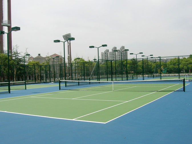 恰拉水管局网球场新建工程(图1)